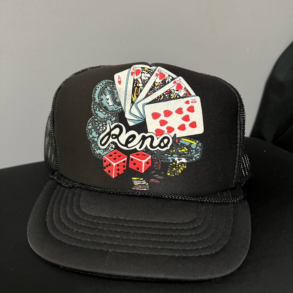 True Vintage Reno Gambling Trucker Hat